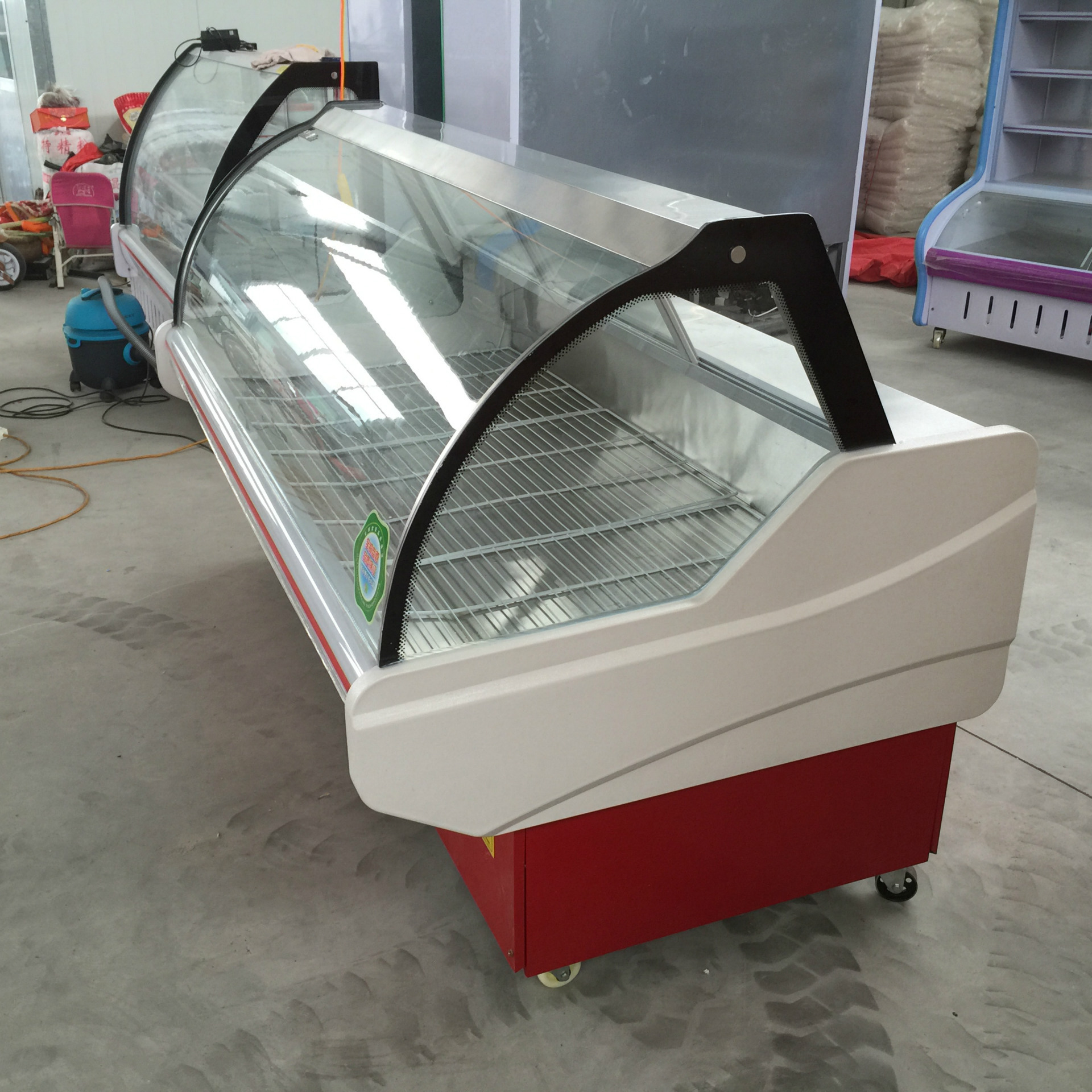 厂家熟食柜鸭脖柜冷藏保鲜柜卤菜小菜鸭脖熟食冷鲜肉展示