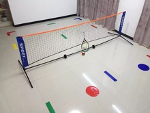 景秀厂家批发.米 网球拍 便携式落地网球拍 网架 折叠网各种尺寸