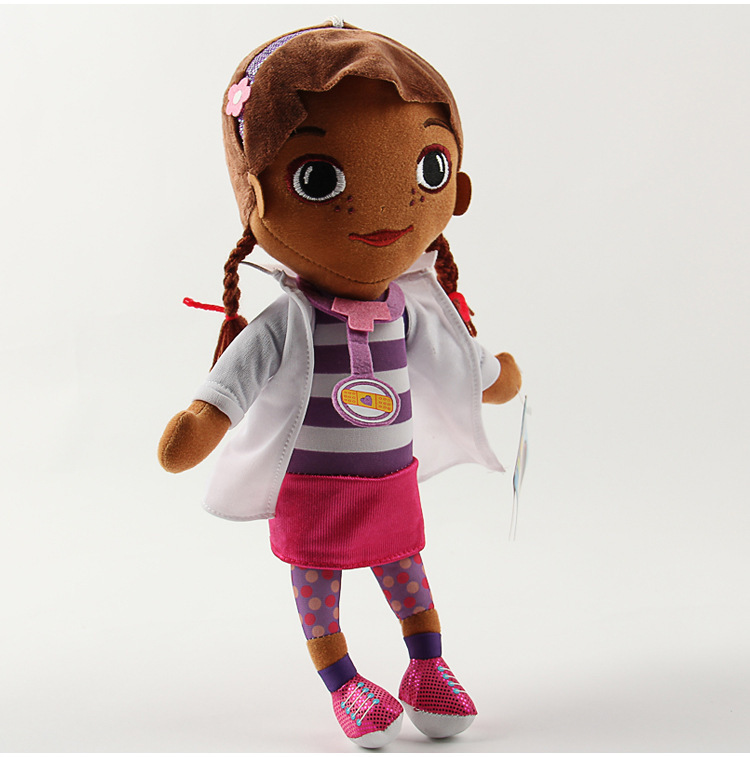 外贸爆款现货 玩具小医生麦芬小女孩doc mcstuffins公仔毛绒玩具