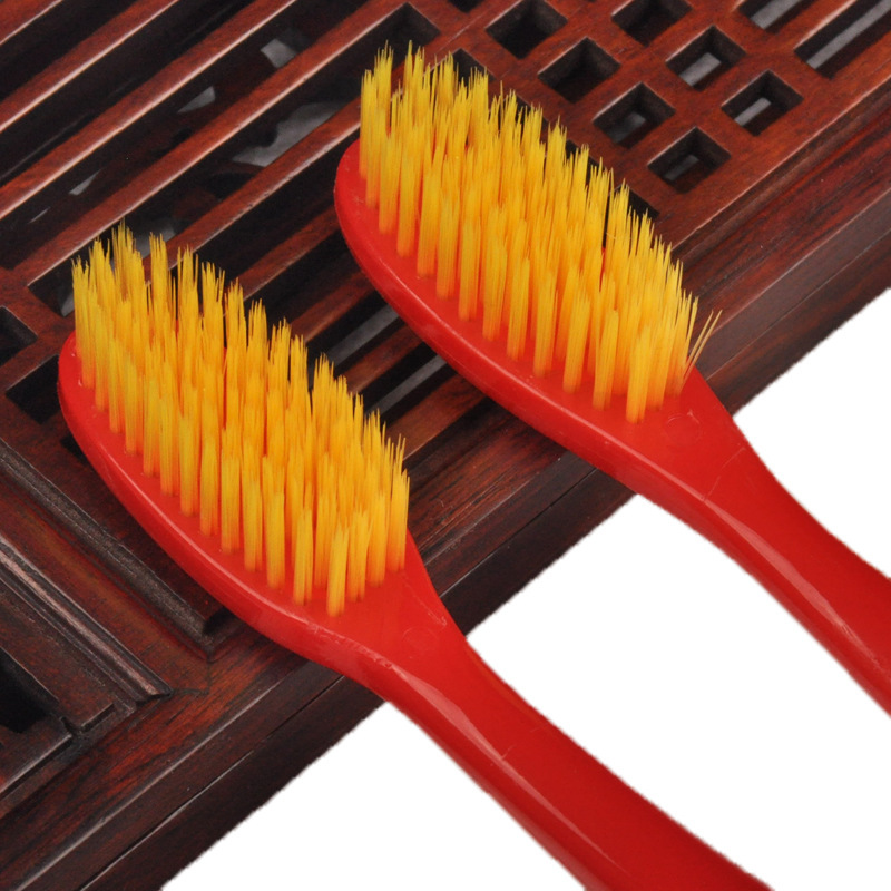 结婚庆用品牙刷 喜庆龙凤红色牙刷 新人情侣软毛牙刷