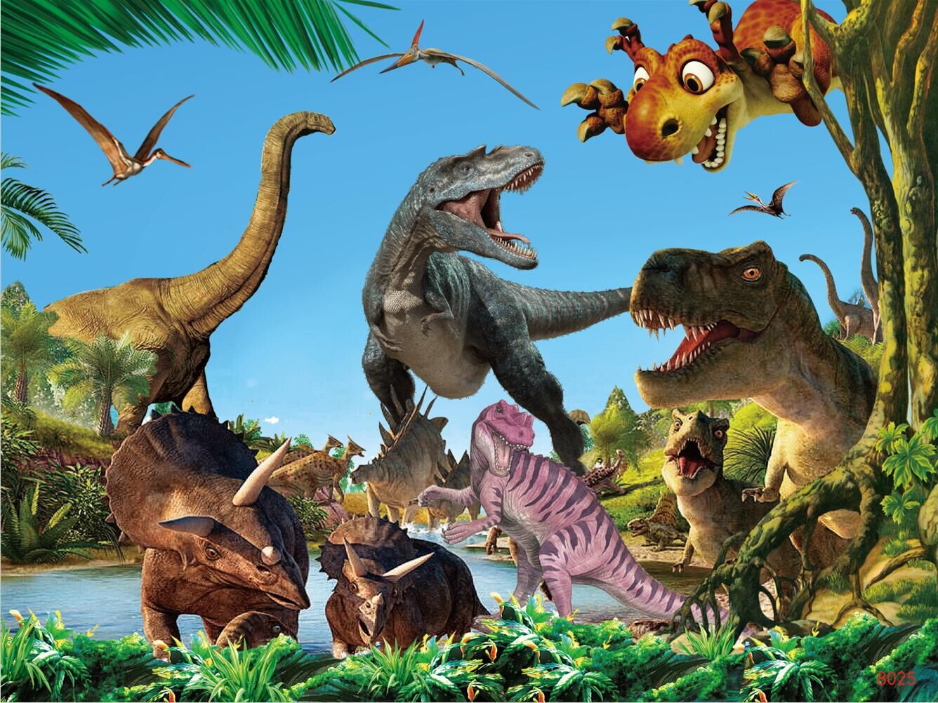 始三角龙_恐龙种类_恐龙品种分类l型名称大全恐龙品类图片大全名字