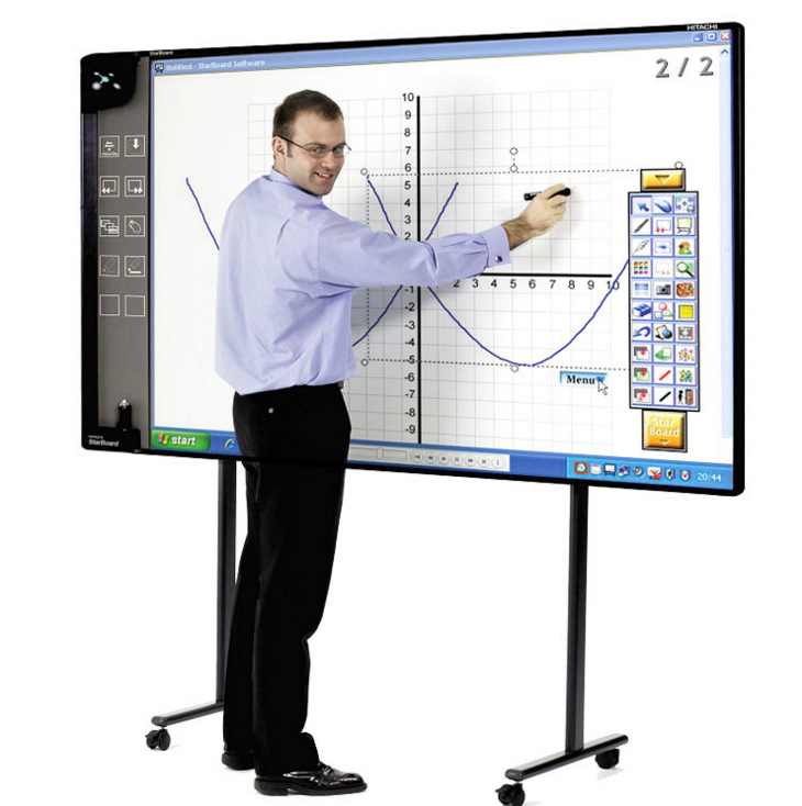 65寸红外交互式电子白板 多媒体教学设备智能交互平板触摸一体机