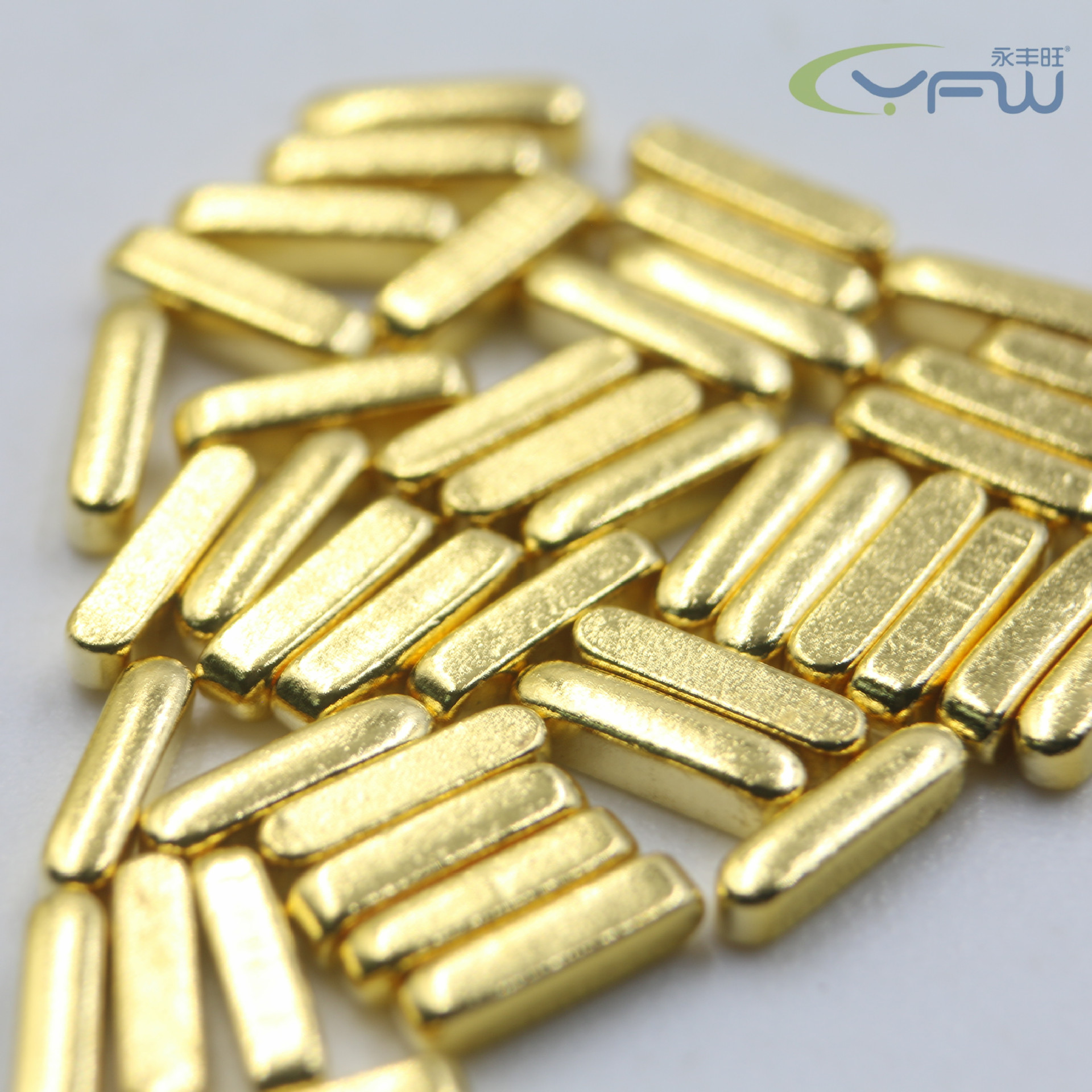 621606手电筒金手指usb pcb板a公五金触点连接片镀金铜片smt编带