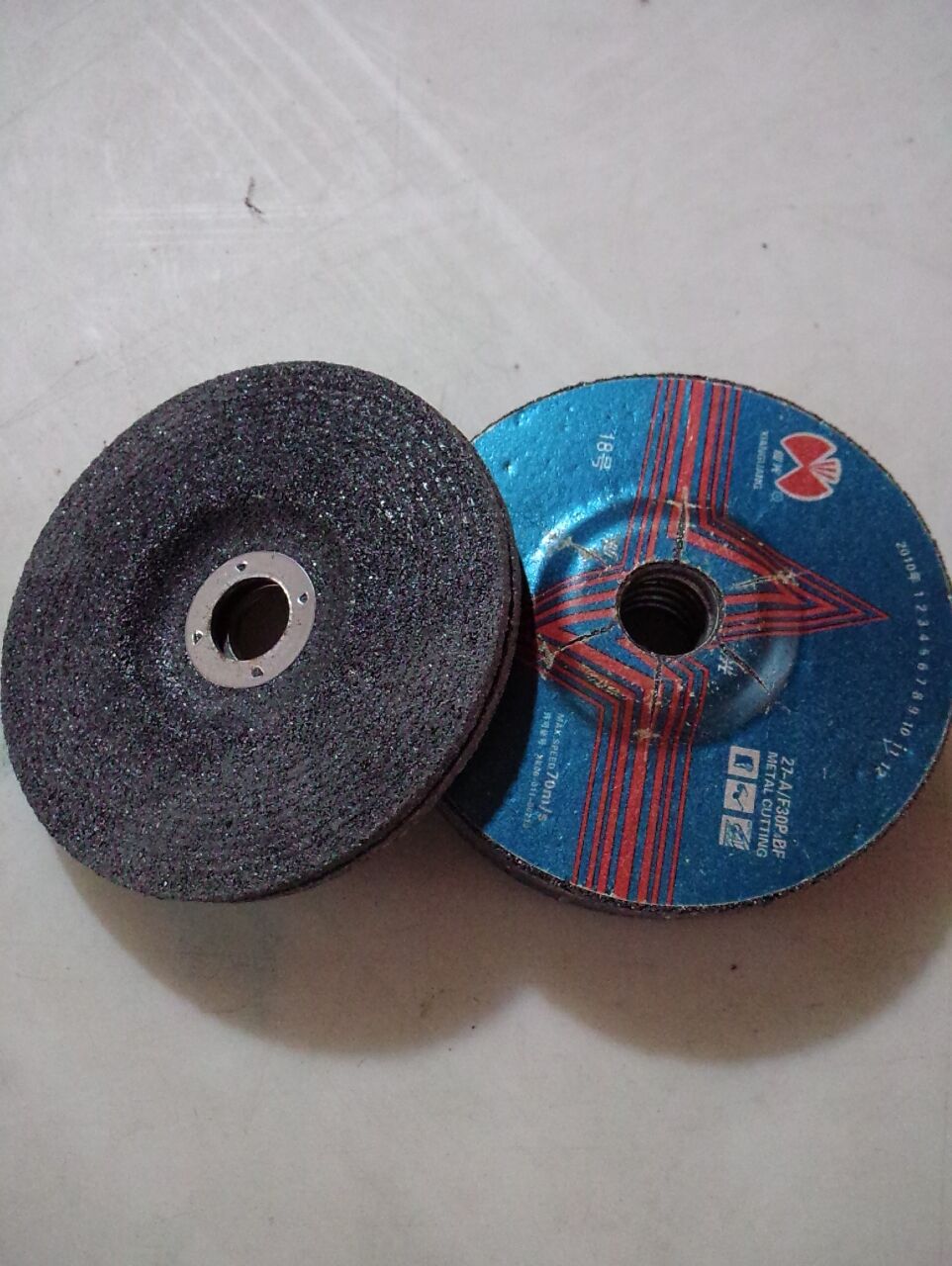 仙光砂轮切割片 磨片砂轮片 角磨片磨光片砂轮片100*6*16