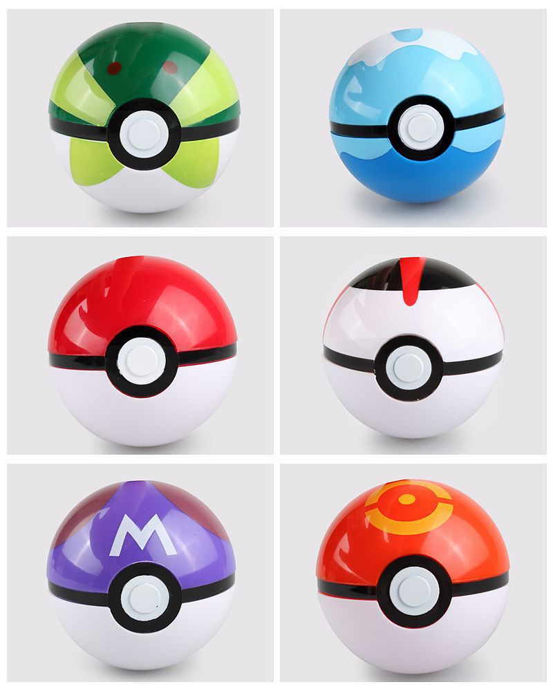 pokemon go宠物小精灵口袋妖怪神奇宝贝球小精灵球玩偶玩具礼物"