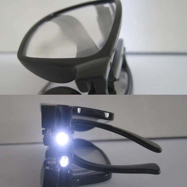 新款led带灯 老花镜 最亮老花镜 led灯老花眼镜