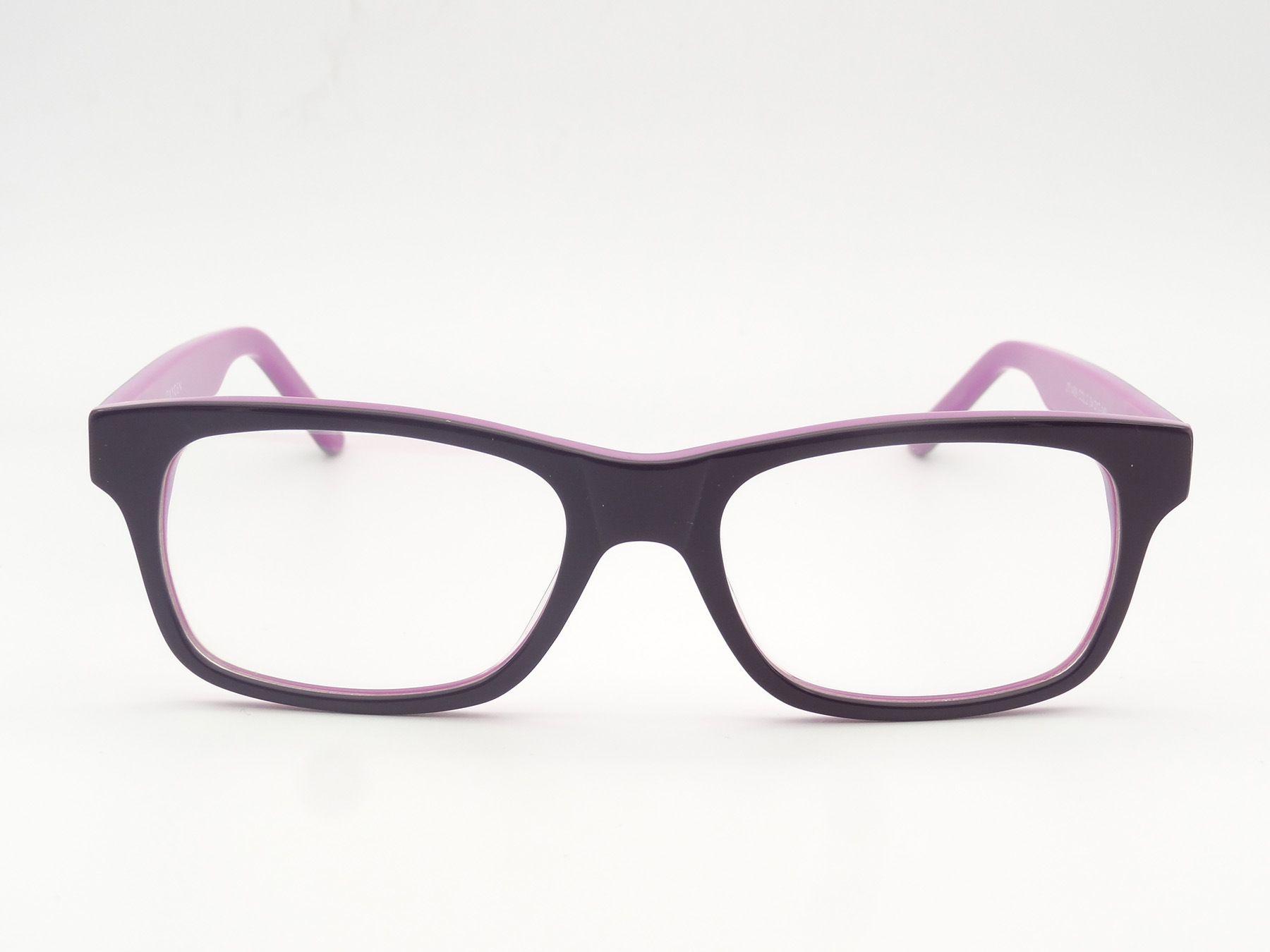 新款方框眼镜架 时尚男女板材眼镜框 精致双色光学眼镜平光镜