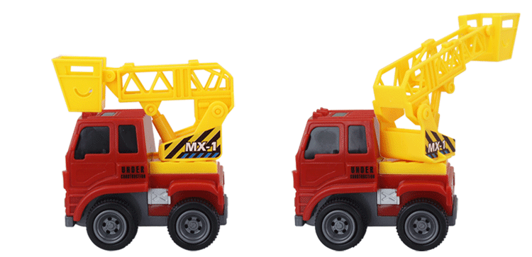 lefei厂价批发惯性玩具工程车模型单只盒装多款随机支持代发货