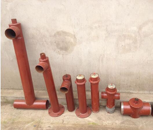 厂家直销2016款农田灌溉焊接铁出水口给水栓双向玻璃钢批发低价