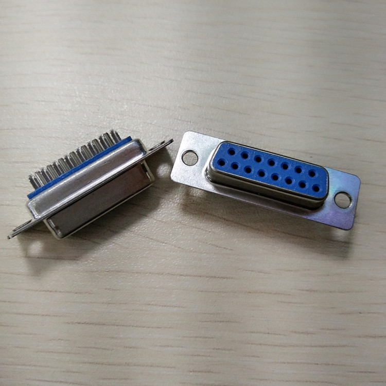 db头15p 15针/15孔 15焊接头 双排15孔 rs232母头