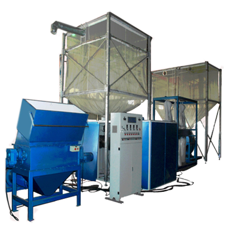 泡沫废料回收设备_eps废料回收设备_epp泡沫回收系统_泡沫造粒机