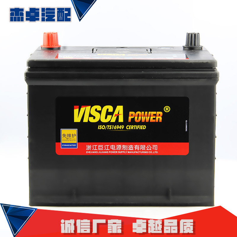 专业批发电池6qw60高性能汽车蓄电池12v60ah铅酸启动用蓄电池