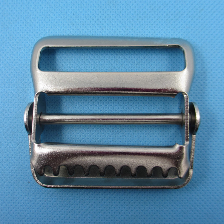 厂家生产 金腰带皮带扣 服饰织带夹 金属松紧扣 虎牙夹 调节扣