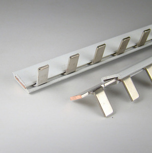 单极空气开关导电排 1p断路器安装用 空开汇流排