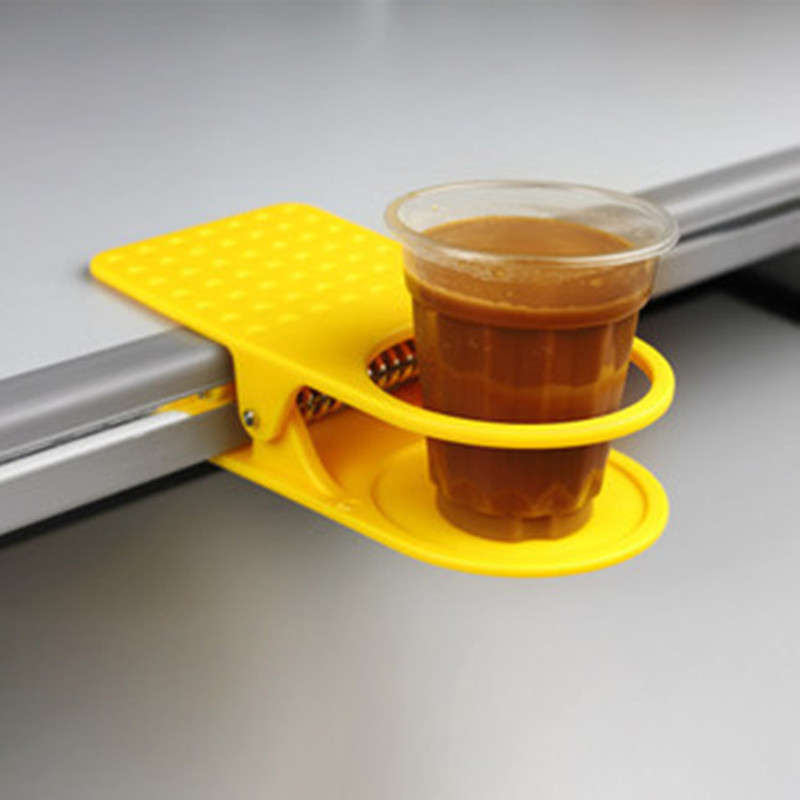 批发水杯夹创意家居桌边水杯夹创意水杯夹办工室桌水杯夹