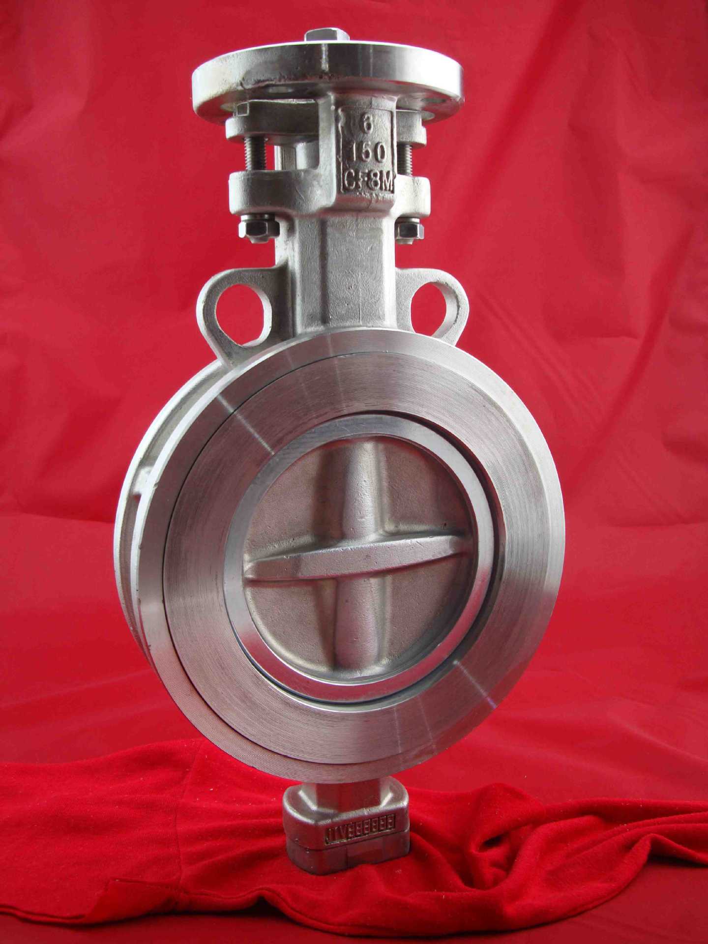 双偏心对夹蝶阀最大口径dn1200