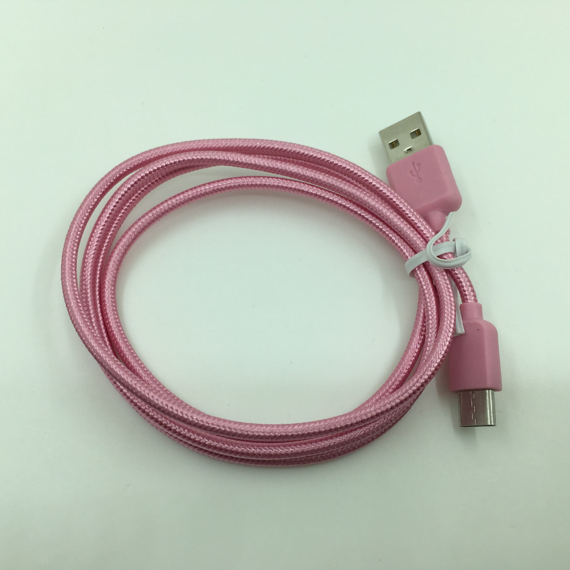 纯色编织数据线 乐视type-c编织数据线 1米 手机充电.