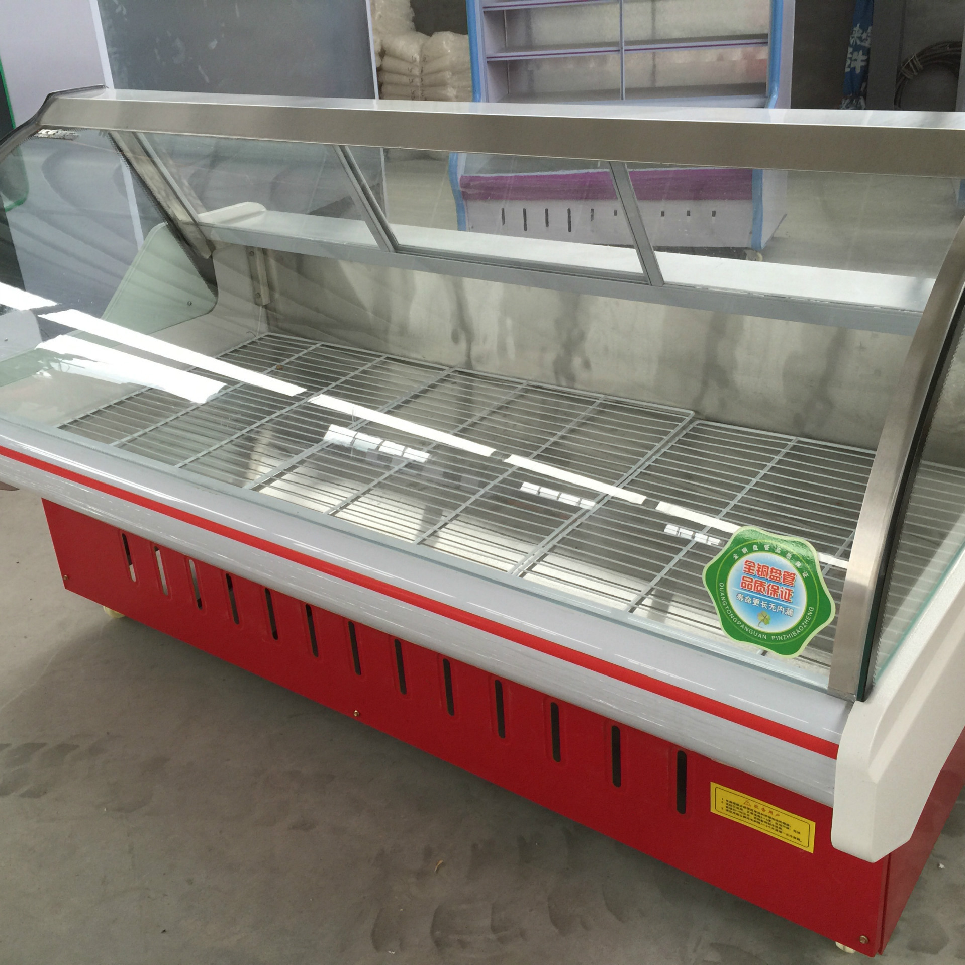 厂家直销 熟食柜鸭脖柜冷藏保鲜柜卤菜小菜鸭脖熟食冷鲜肉展示.