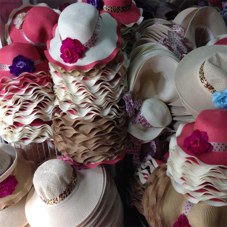 供应信息 帽子 夏季男女儿童夏凉帽跑江湖地摊10元模式夏凉帽防晒帽