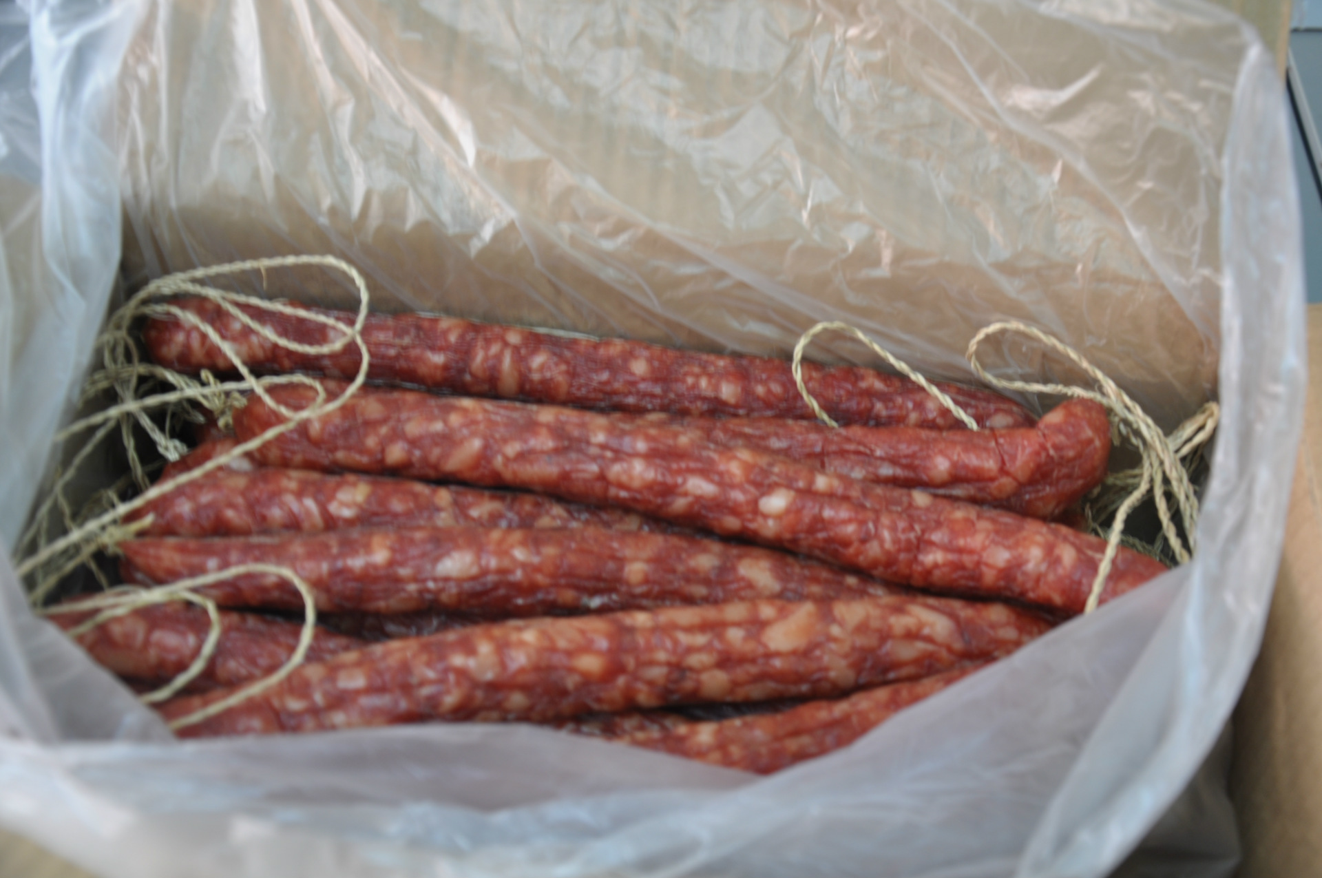 圃中皇鲜肉腊肠广式腊肠腊肉腊味煲仔饭烧烤店主必备5kg批发