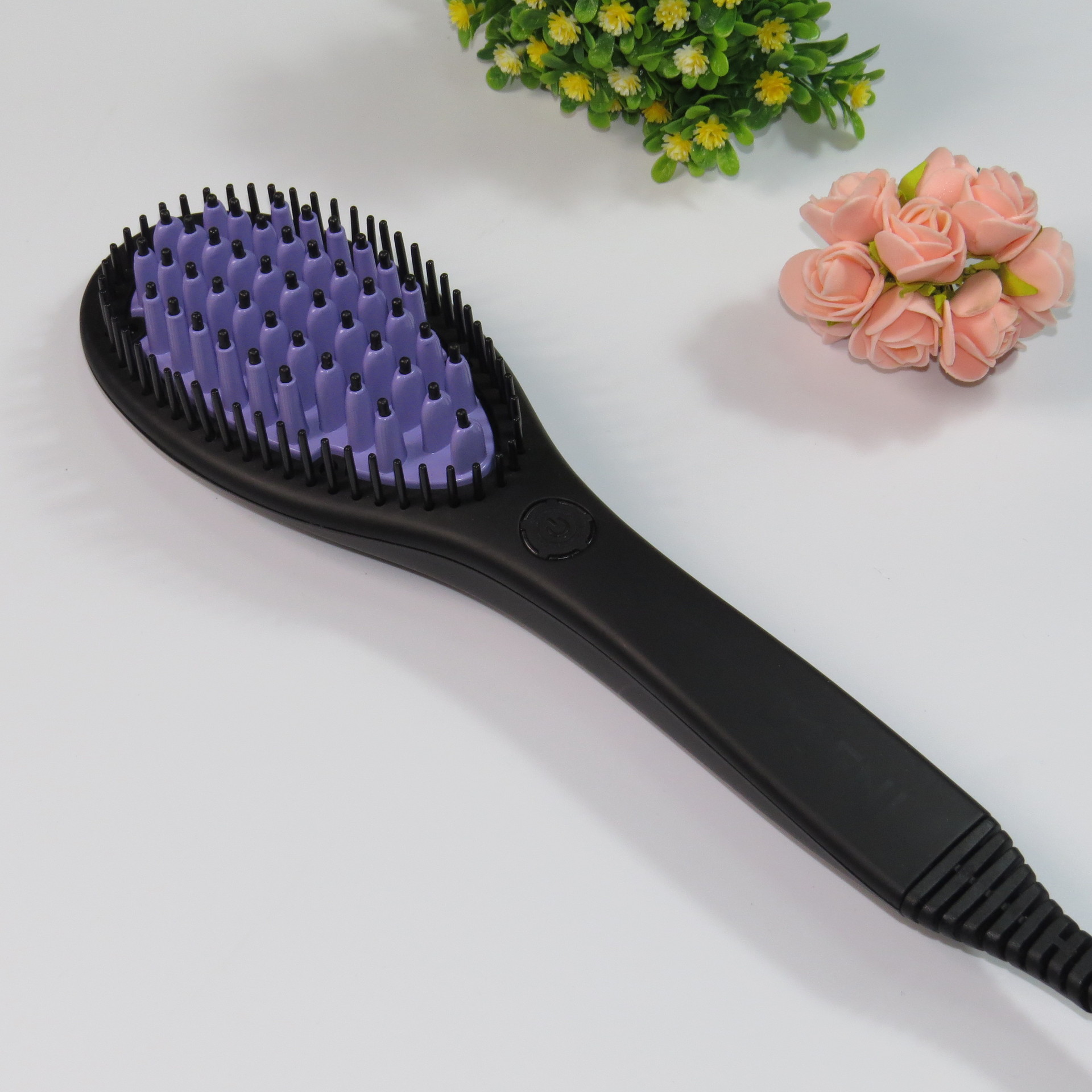 长期供应 梳子卷发梳 电直发梳子 发直发直发梳 快速电直发梳现货