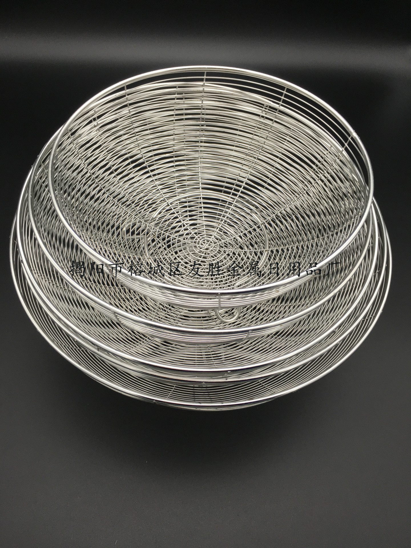 不锈钢线艺水果篮子水果筛水果盘 滴水筛篮盆盘厨房收纳菜篮