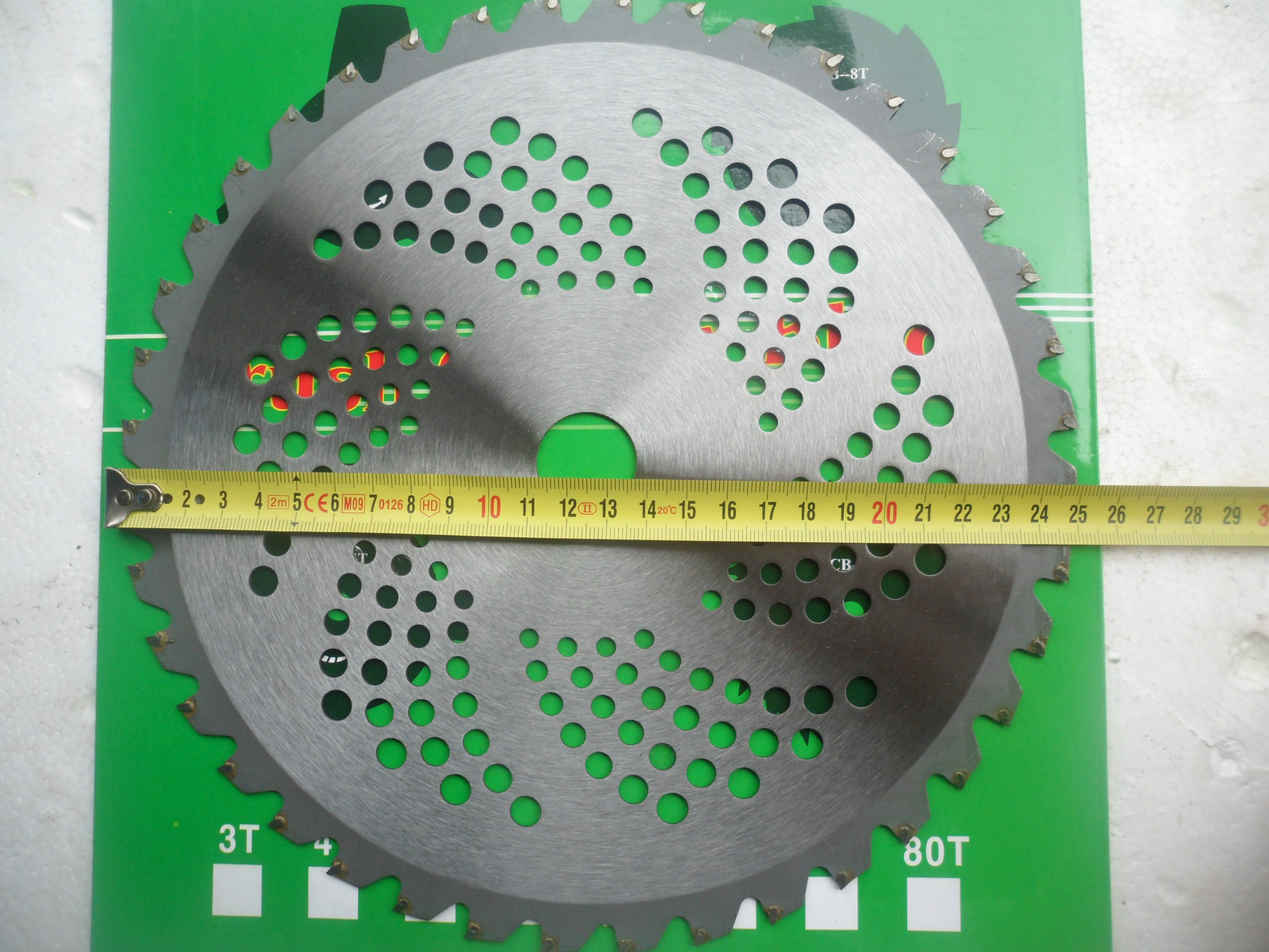 正品割草机40齿合金刀片割灌木专用合金刀片割灌机割稻机合金刀片(不