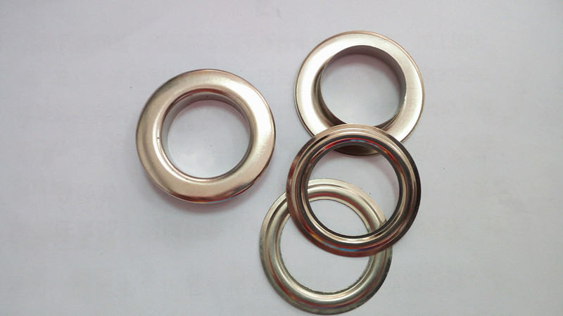 南海厂家金属眼光亮批发供应 各种规格平面气眼 36# 订购