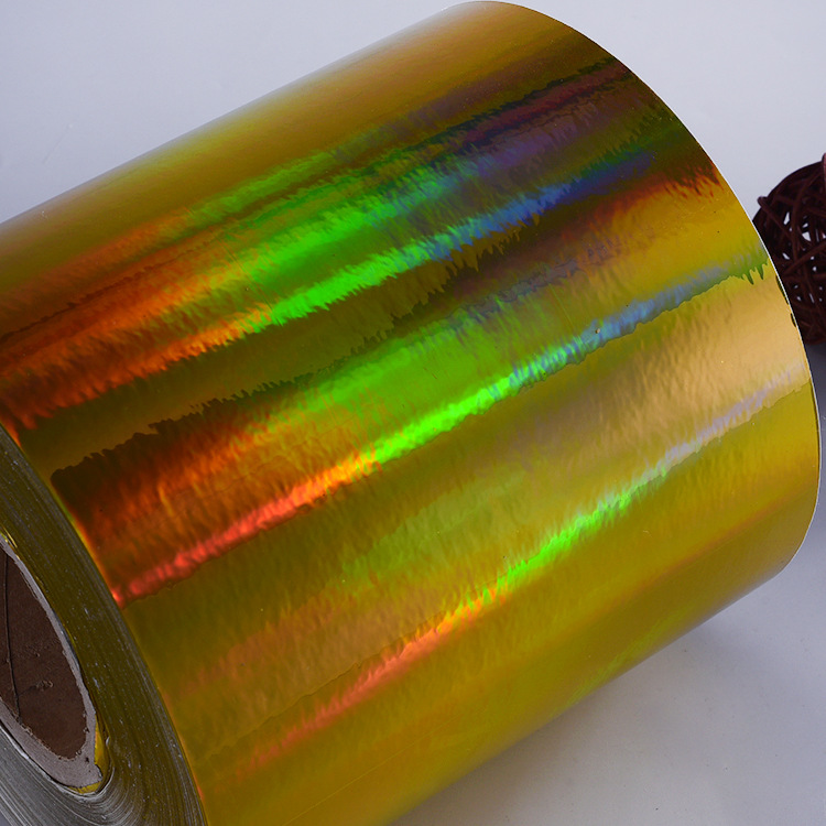 供应各色镭射不干胶材料镭射膜材料双胶底不干胶标签印刷材