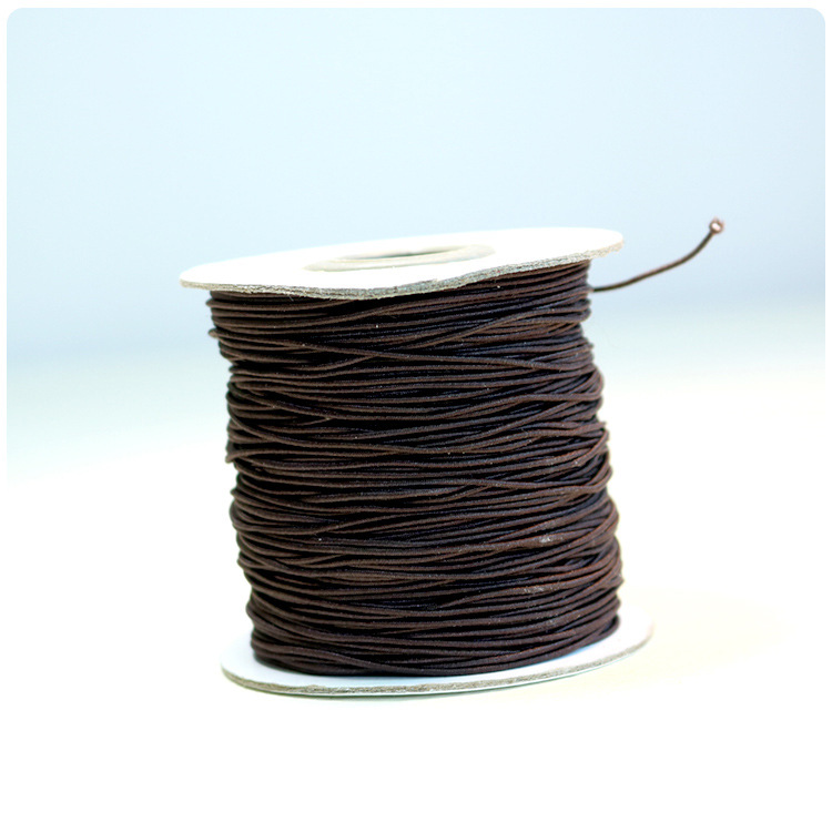 台湾进口包芯弹力线乳胶线0820mm多规格色选diy串珠松紧绳