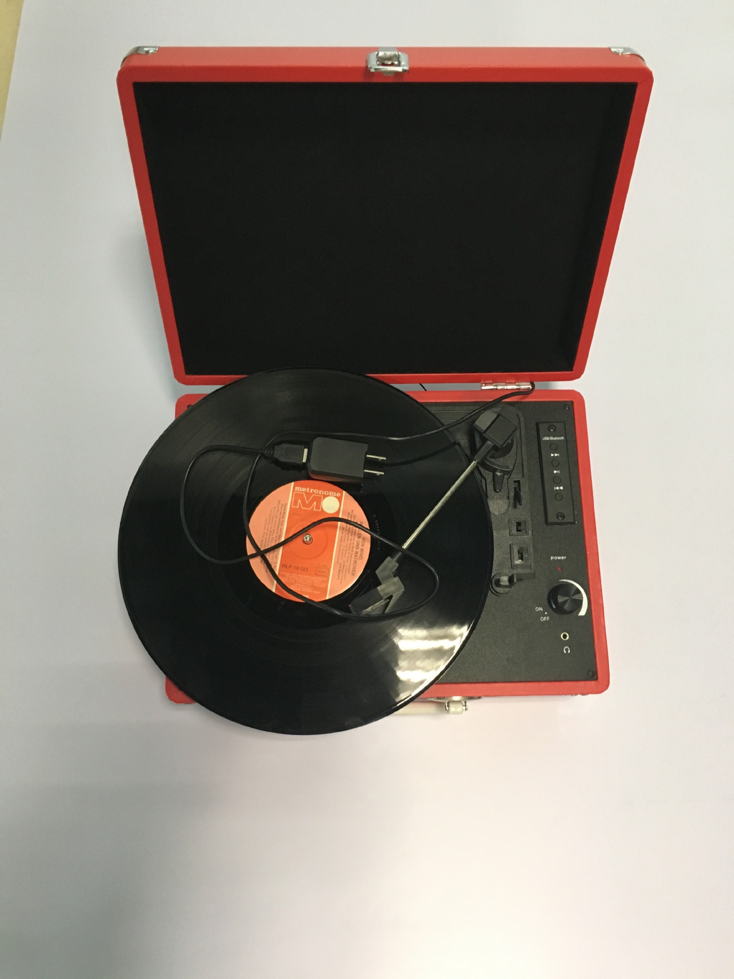 蓝牙插卡黑胶唱片机黑胶仿古欧式复古欧美箱式留声机黑胶唱片机