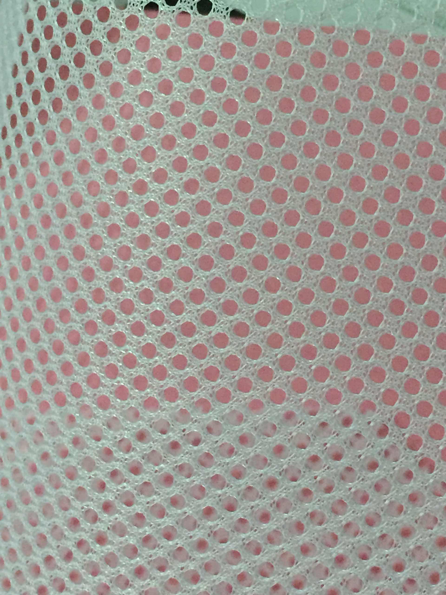 工厂供应 经编网布 箱包运动服里布 三空一网眼 全涤网眼布gy163