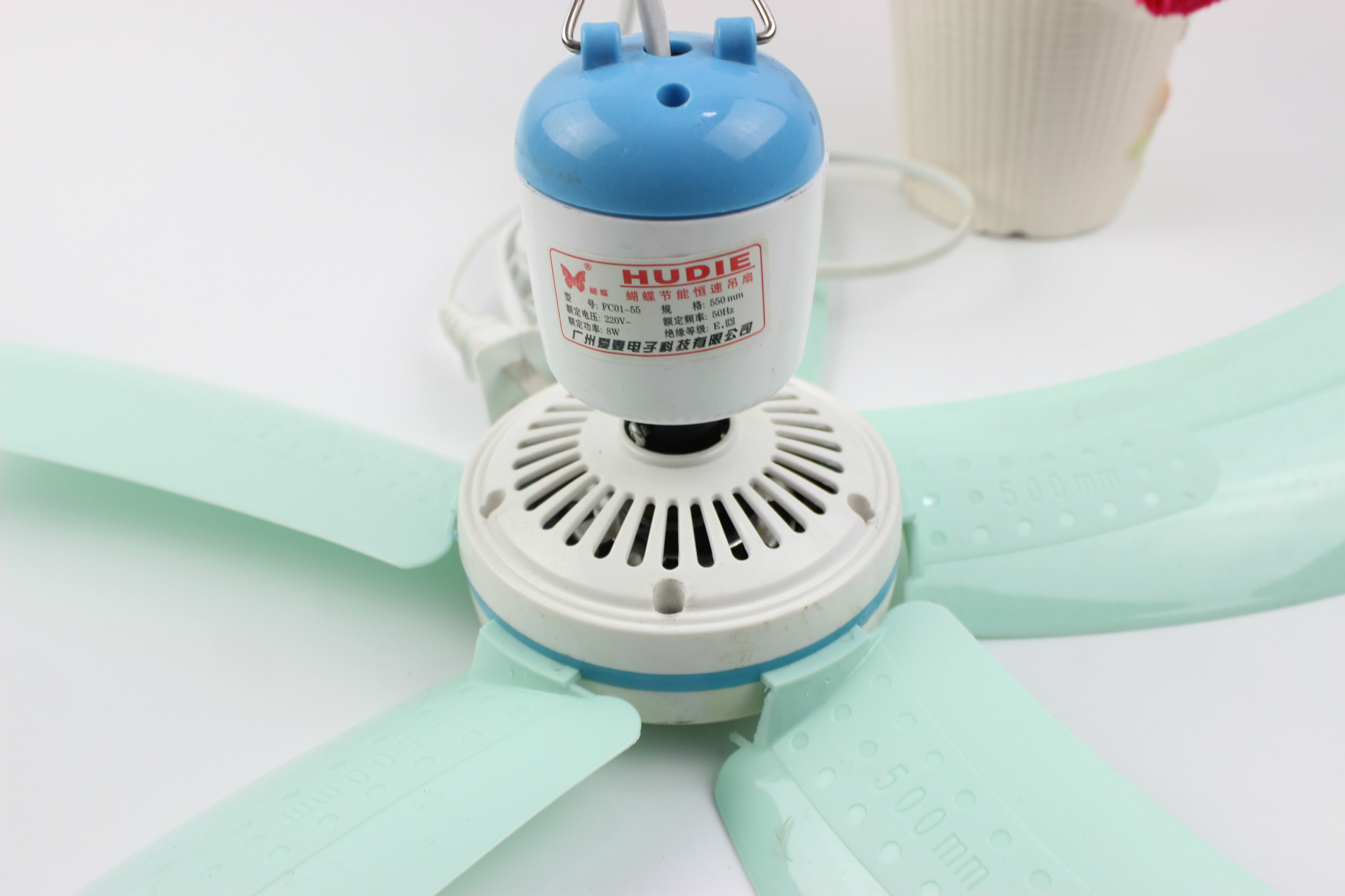 蝴蝶4 5叶吊扇 客厅房间学生宿舍风扇迷 节能省电吊扇 大风力