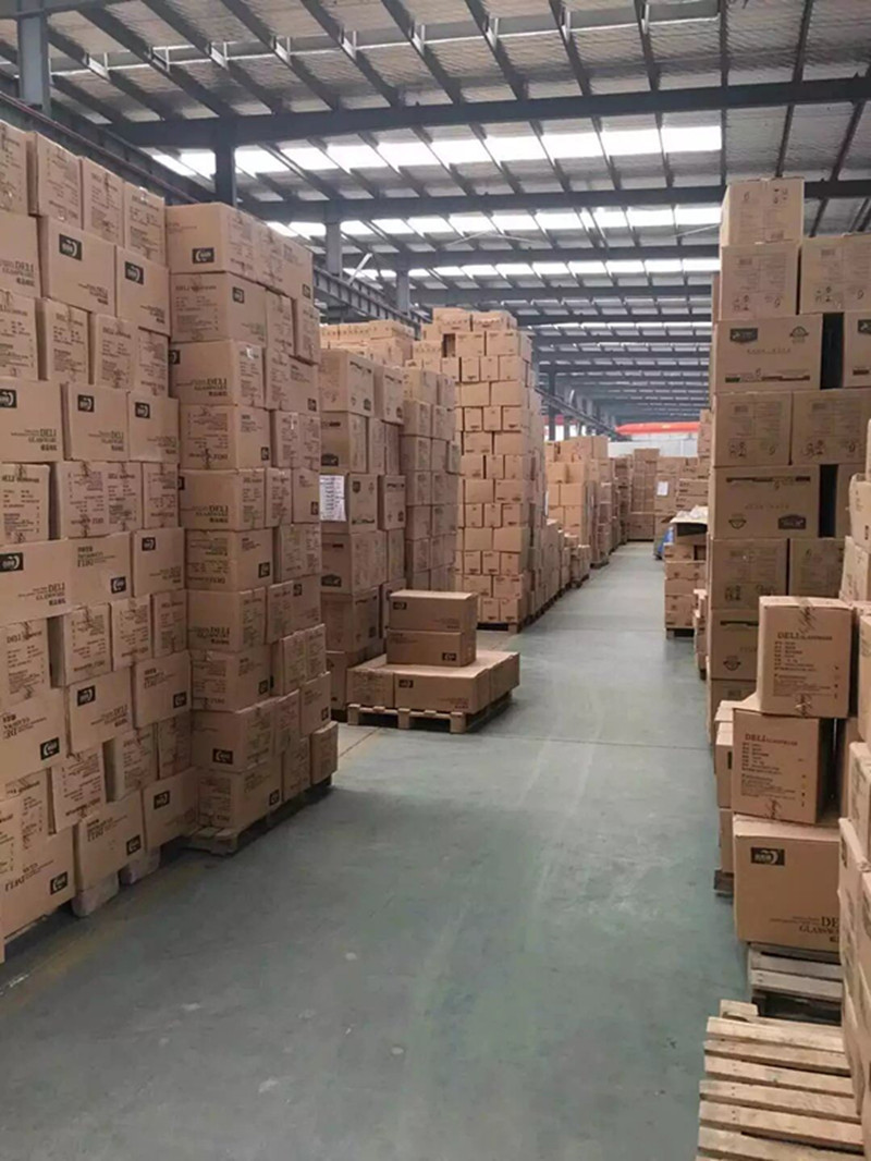 厂家批发七头单层平口茶具套装青花陶瓷茶具可定制logo