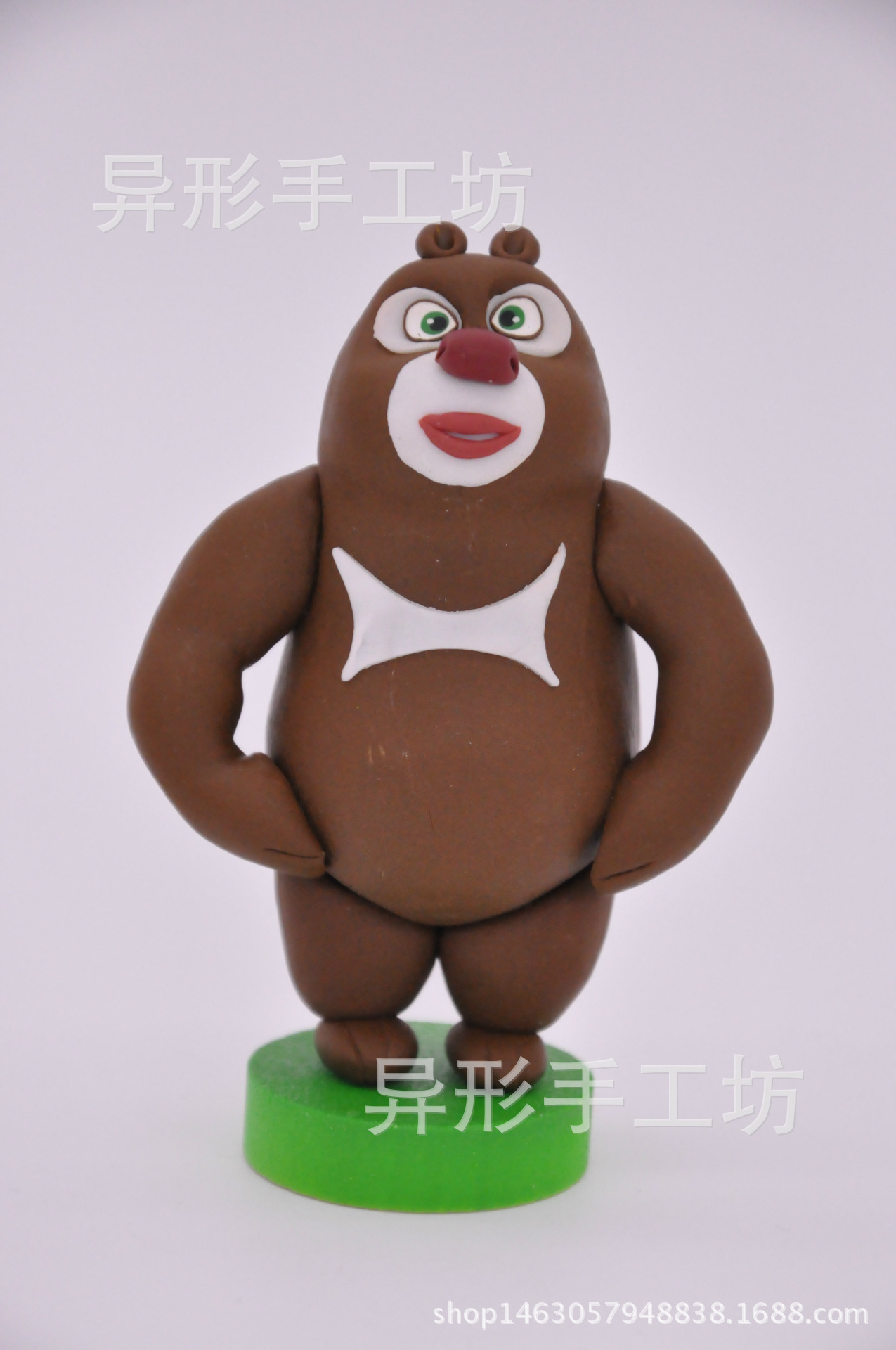 软陶 摆件动漫卡通公仔批发手办工艺品国产热播动画片熊出没熊.