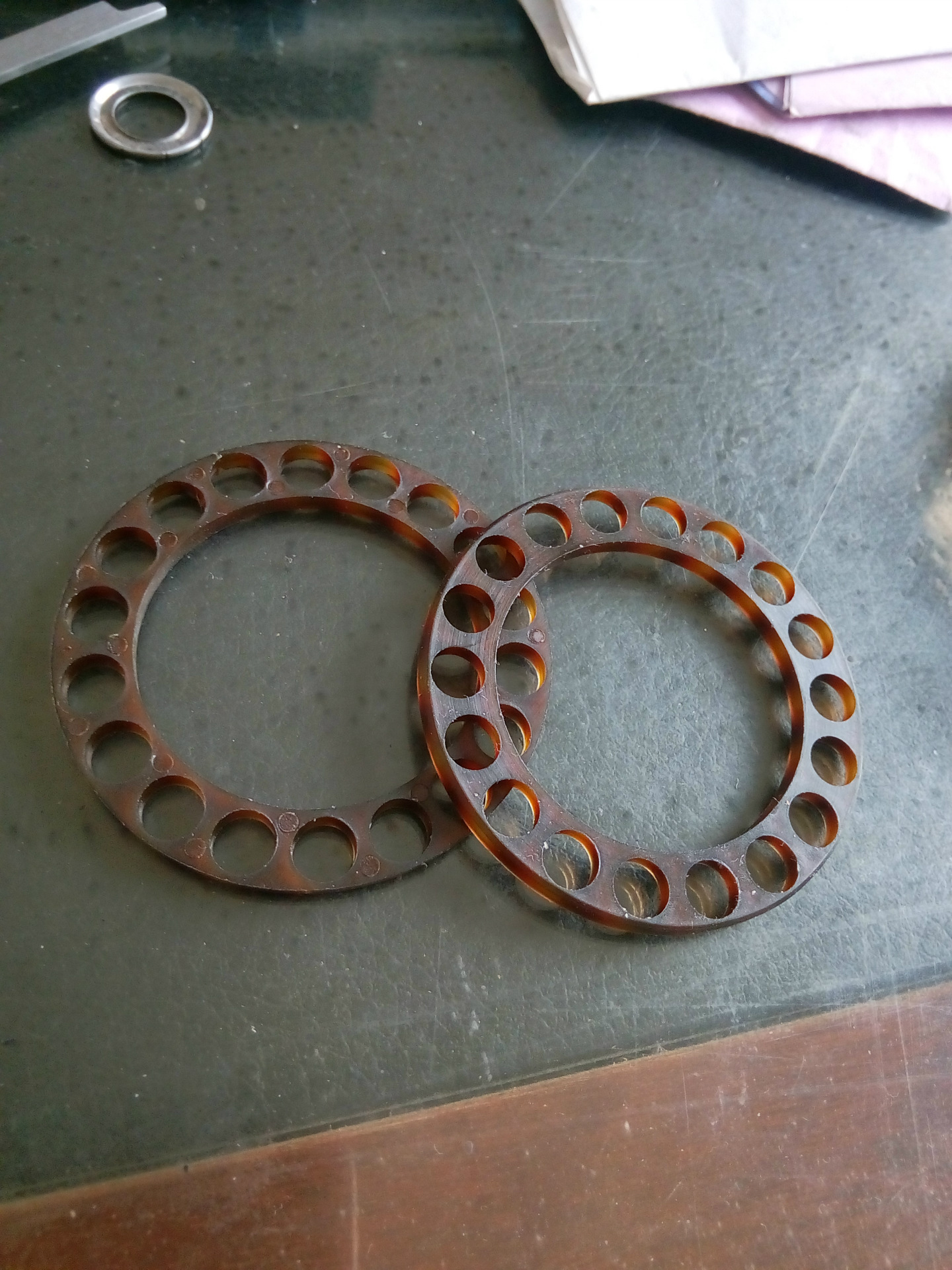 平面推力轴承保持架尼龙保持器外52内35厚2818球635