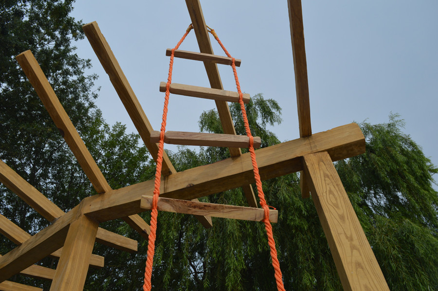 【圣廷】厂家直销 批发绳梯 工程软梯 消防梯 逃生梯 高空爬梯