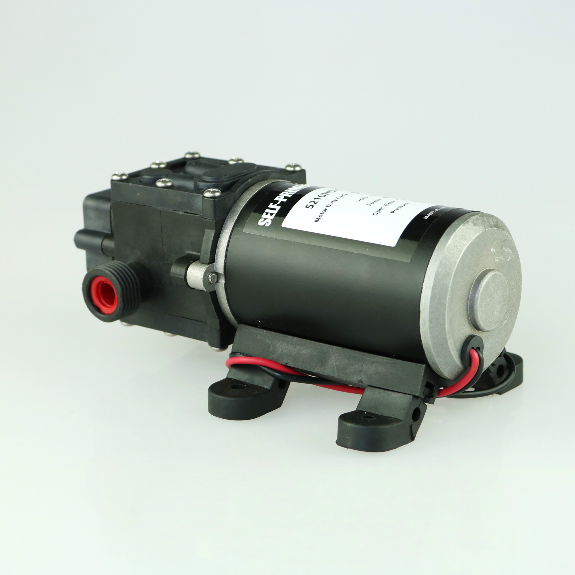 6l 60米12v直流电动隔膜泵 家用微-自吸泵