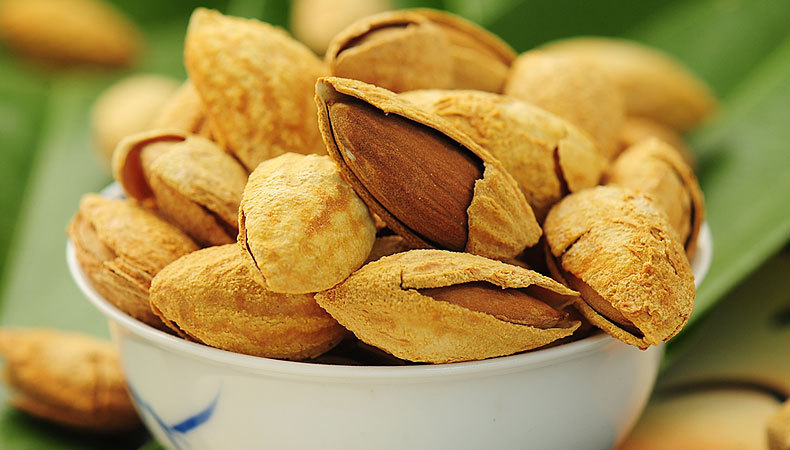 新疆特产厚皮巴旦木优质奶油盐焗味杏仁500g坚果炒货一件代发