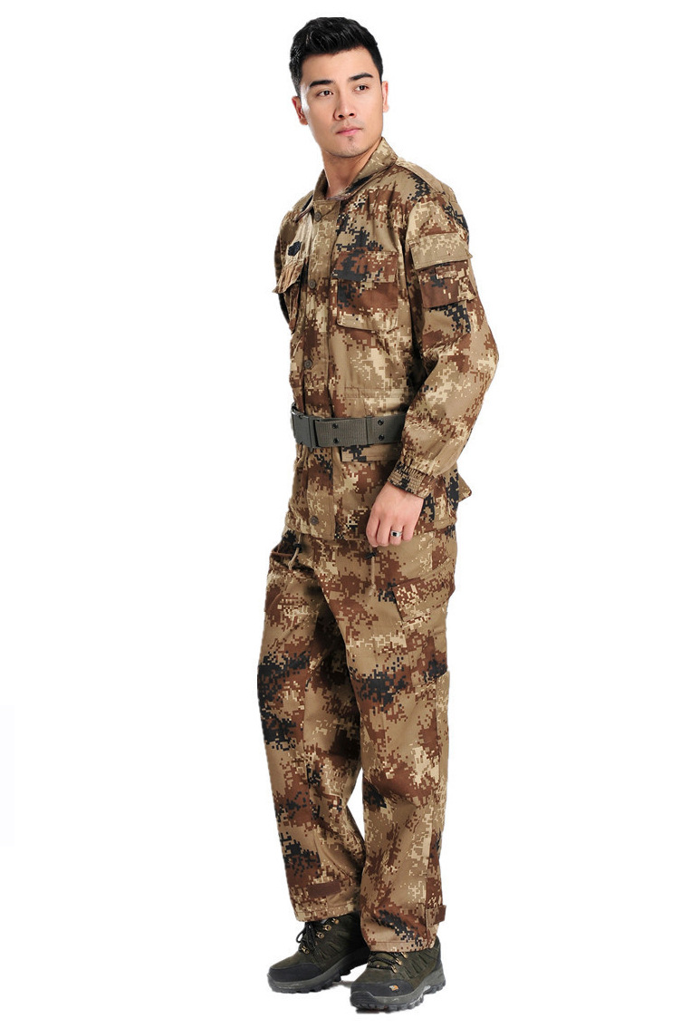 迷彩服丛林林地迷彩服套装正品男 工作迷彩服军