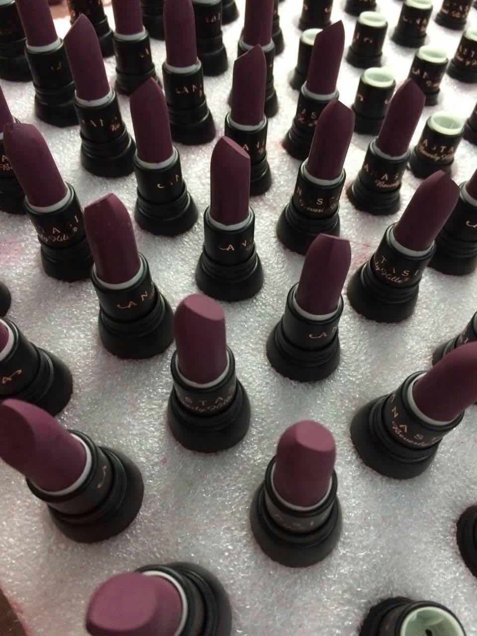 外贸新款 现货 anastasia权杖口红 不沾杯 哑光不掉色 12色 唇膏