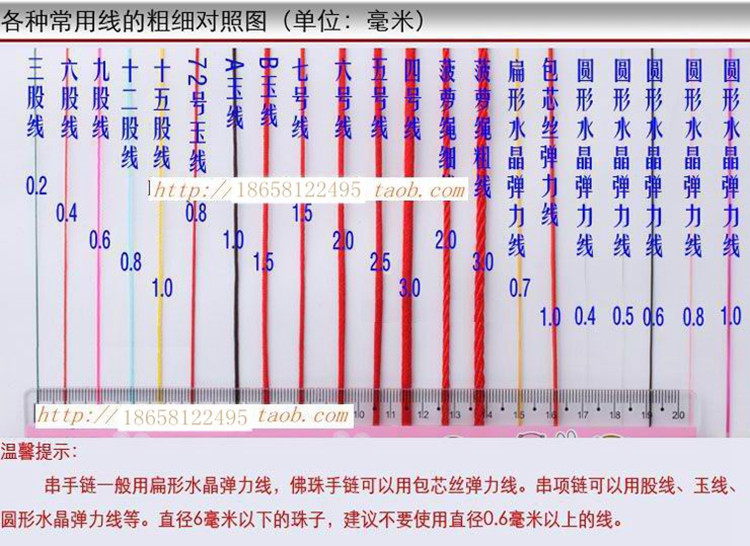 【用 途】自由玩转diy手工编织绳子,可以编手链,吊坠绳子,腰链