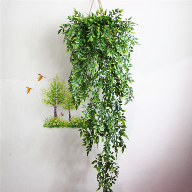 【富贵叶】仿真花藤 吊顶装饰藤条 空调管道室内假花藤蔓 壁挂藤