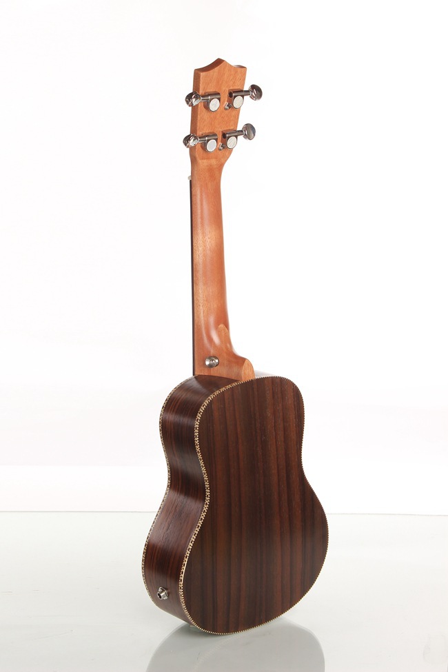 23寸玫瑰木电箱小吉他 乌克丽丽 ukulele 原木色吉他