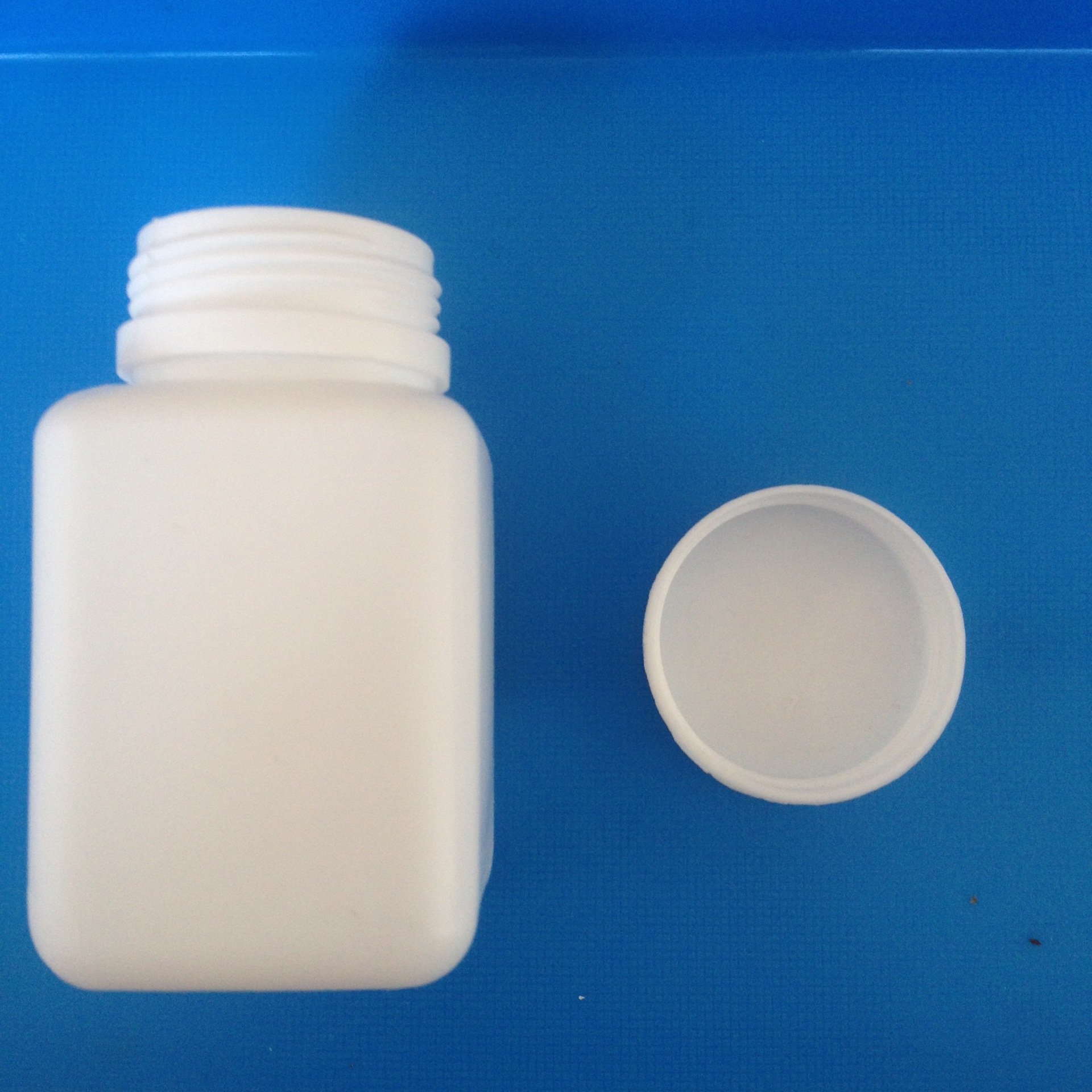 80ml pe方形塑料瓶 液体分装瓶 医药瓶 胶囊瓶,吹塑加工