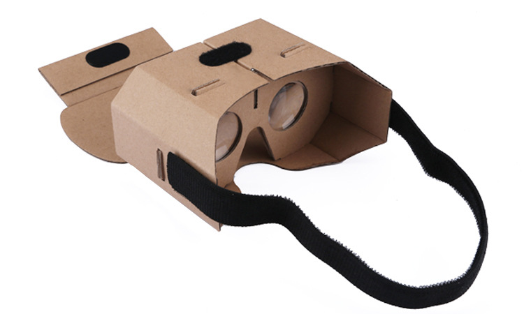vr眼镜新品谷歌纸质3d眼镜42mm高清镜片googl