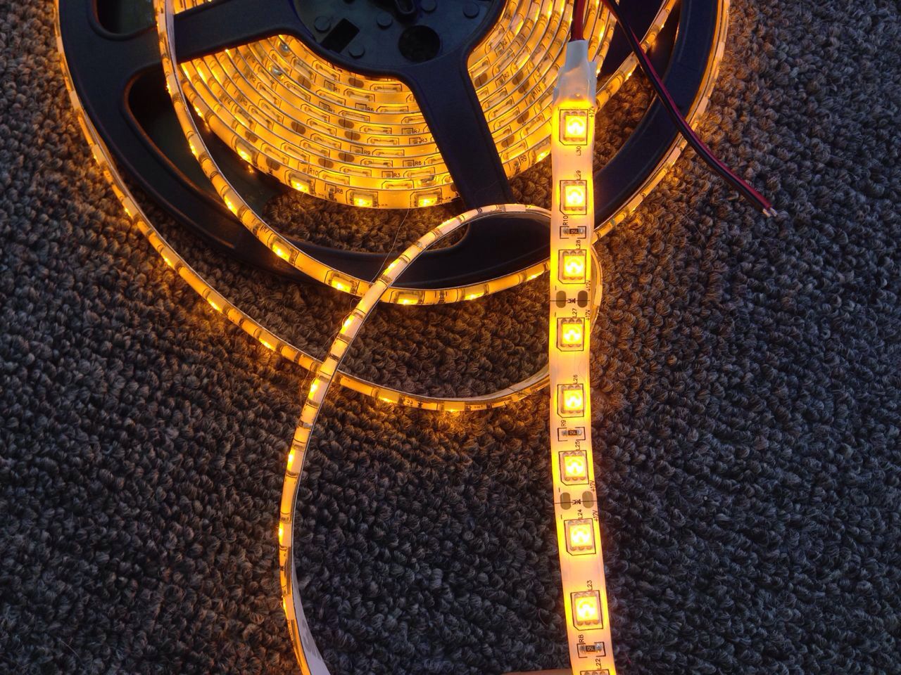 led灯带 5050 金黄光 (2300k)工程 酒店 专用安全 低压灯条