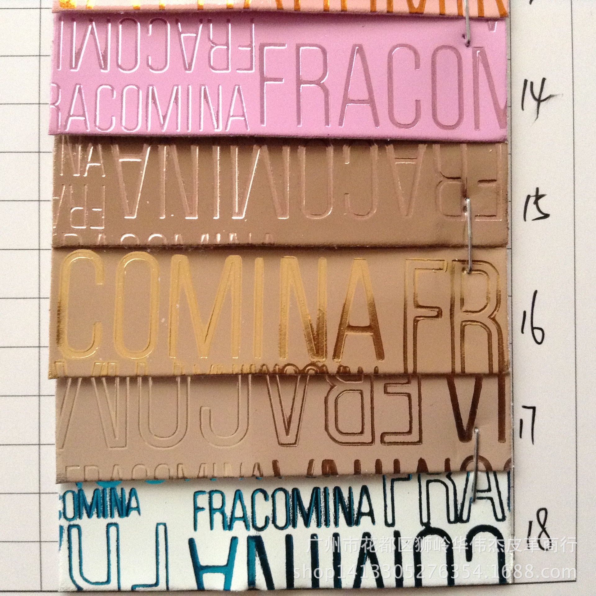 厂家直销高光镜面皮革,贴膜压纹英文字母镜面手袋皮料,现货小批