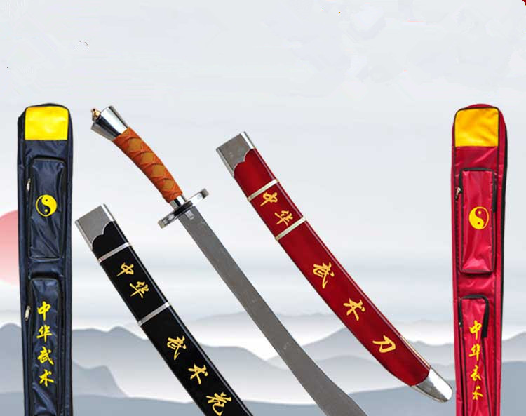 直销编花把太极武术刀晨练表演用中华武术刀 未开刃