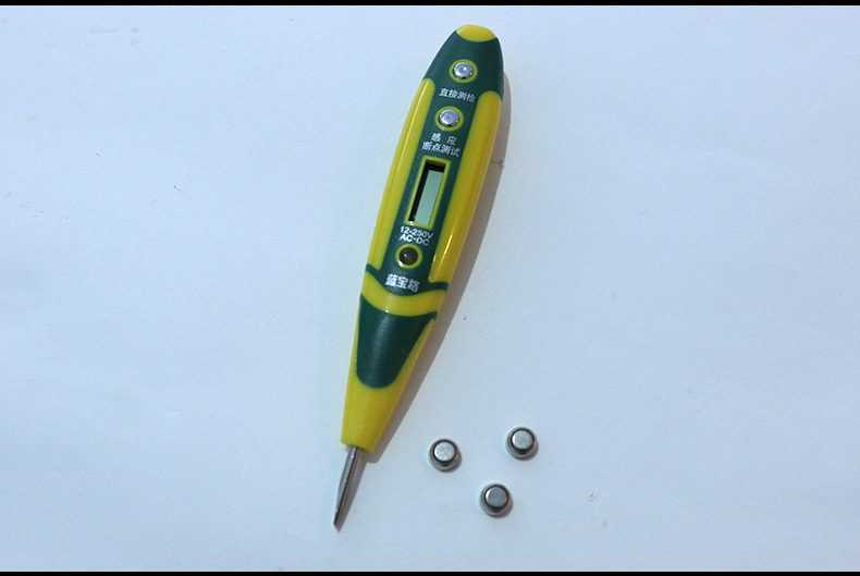 多功能电笔 家用数字式电子验电笔 带灯夜光数显感应测电笔批发